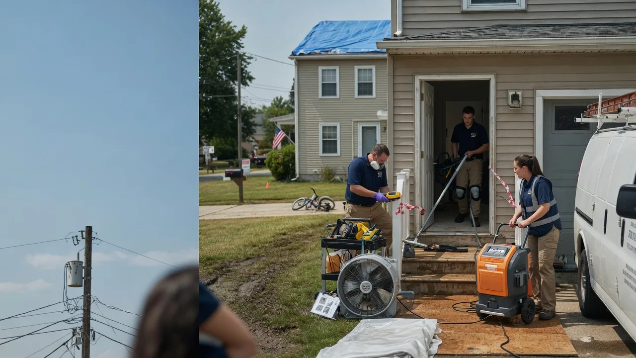 Water Damage Repair in Cherry Tree, PA near me